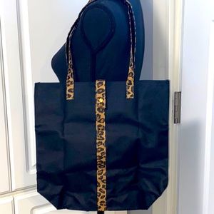Leopard animal print Travel tote NWOT